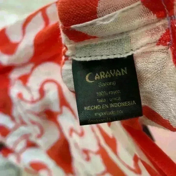 CARAVAN sarong / halter swim coverup - Picture 5 of 5